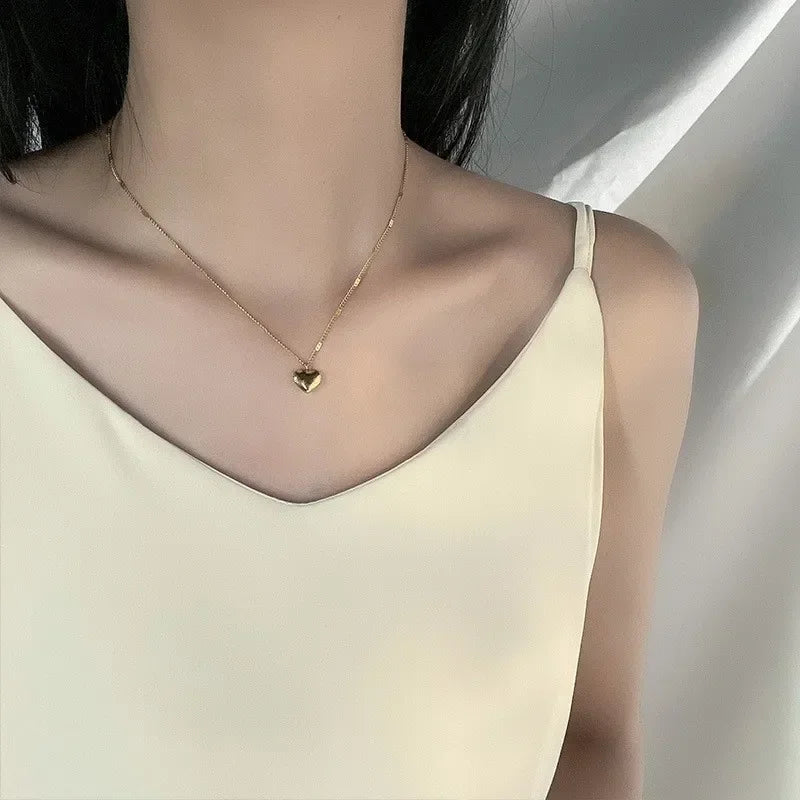 Collier pour couples transfrontaliers avec chaîne ras-du-cou